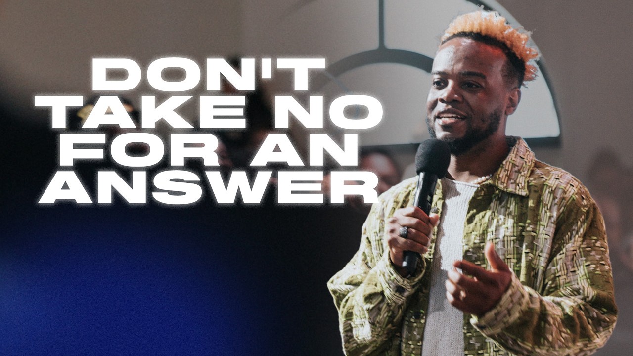 DON'T GIVE UP NOW!: I Won't Take No For an Answer | Conference Sunday | Travis Greene