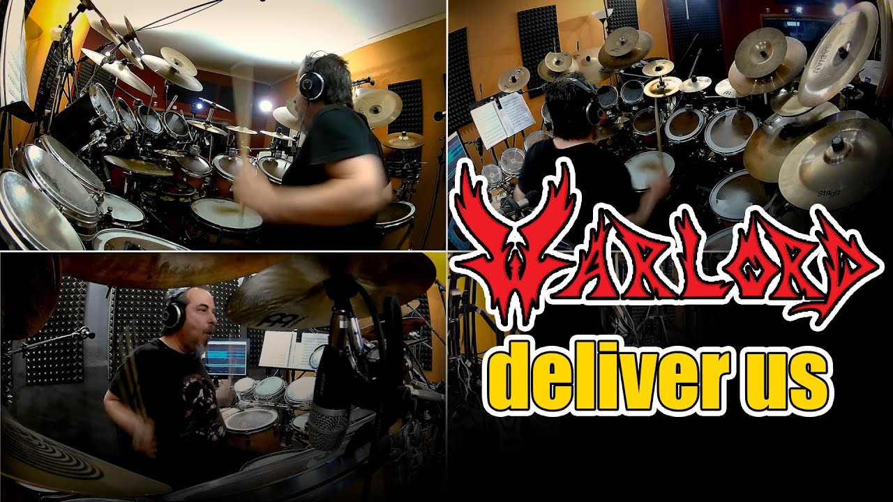 DRUM COVER ! WARLORD - Deliver us  (drum cover by stamatis kekes)