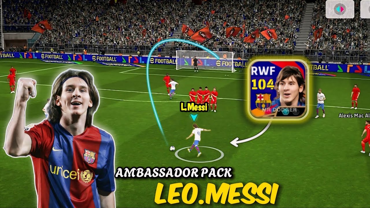 СТОП!! Эта карта Leo Messi 104 Ambassador Pack просто невероятна 😮‍💨 - Curl Like Blitz Curler