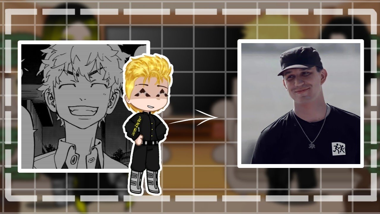 𓆩Реакция токийских Мстителей на Такемичи Ханагаки как ➩ Дима Маслеников𓆪 #гача #токийскиемстители