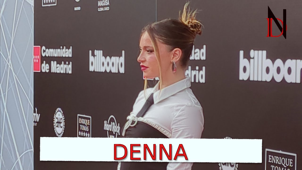 DENNA en el Photocall de BILLBOARD | DELIRIUM NOSTRI