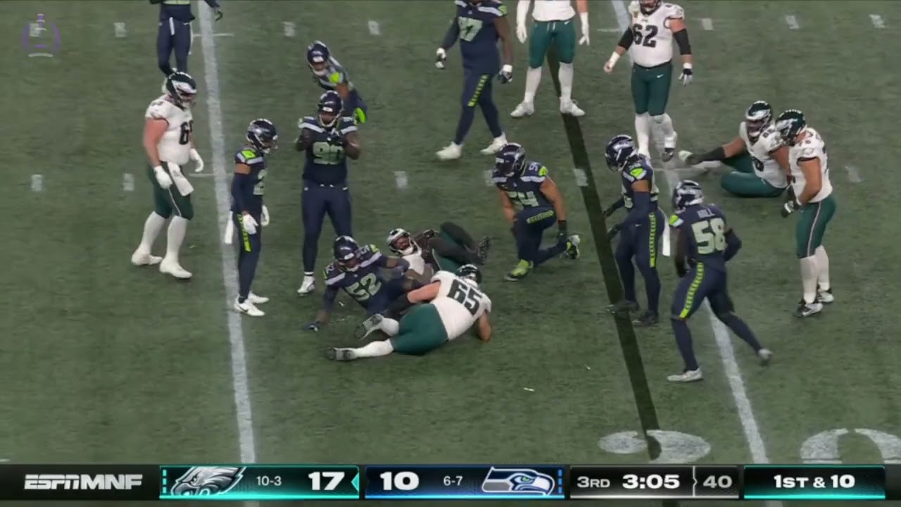 Eagles Lane Johnson Injury vs the Seahawks but Walks Off the Field Later