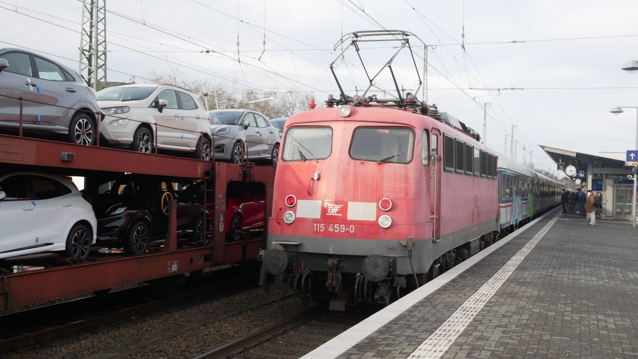 Züge in Solingen HBF (FULL HD)