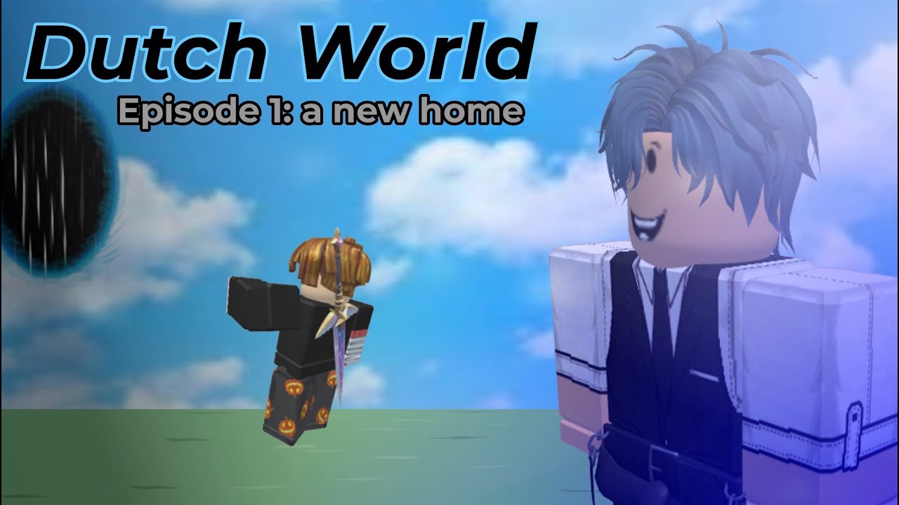 Roblox My Movie animation serie - Dutch World (ep.1) 🏡 A New Home | Dutch iPad Gamer