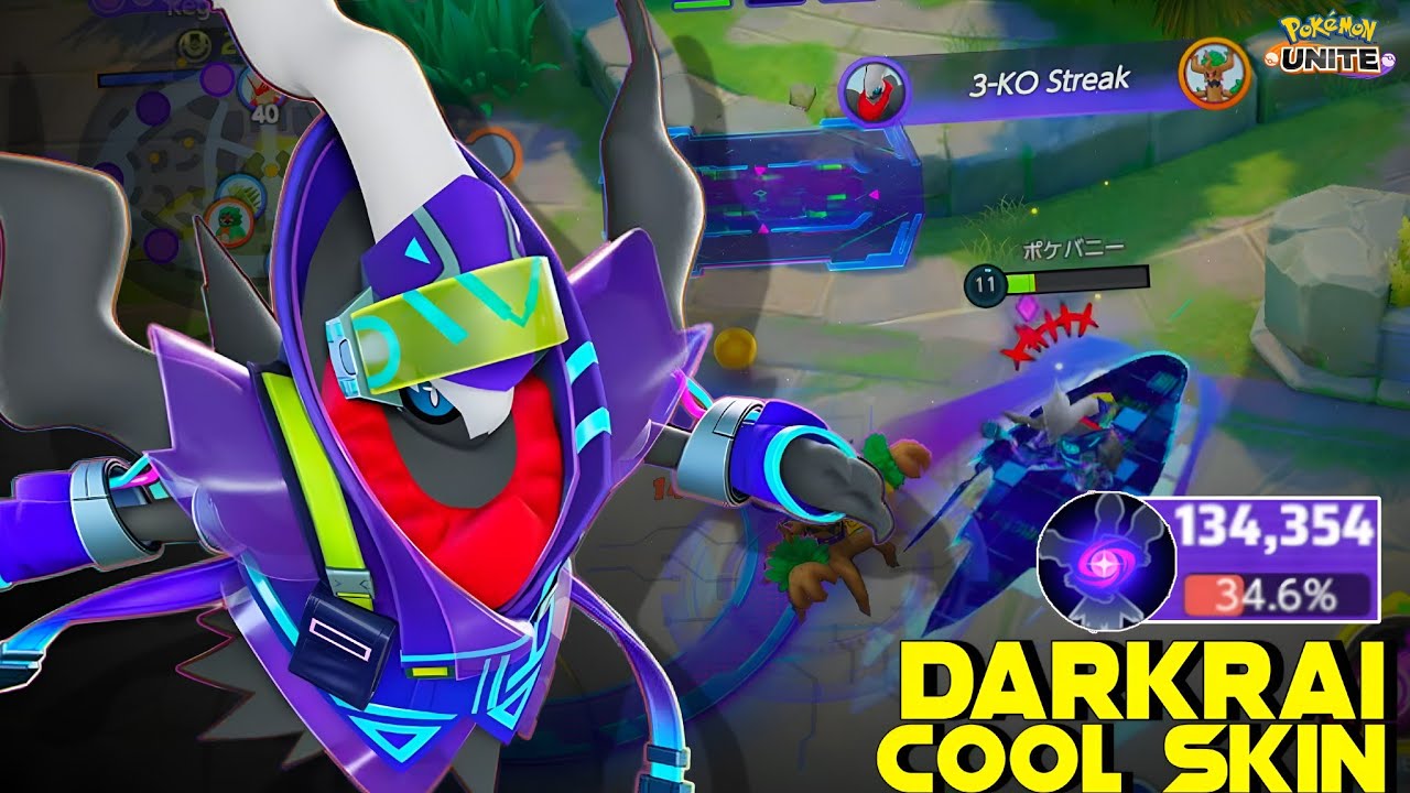 DARKRAI LOOKS INSANE WITH NEW HOLOWEAR BUT SOMETIMES ITS CONFUSING 😰 | POKEMON UNITE 