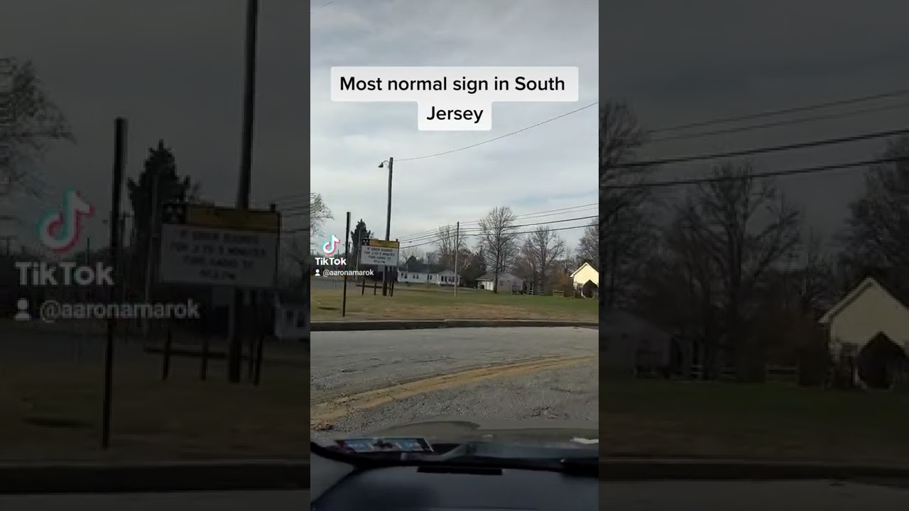 Most Normal Sign in South Jersey