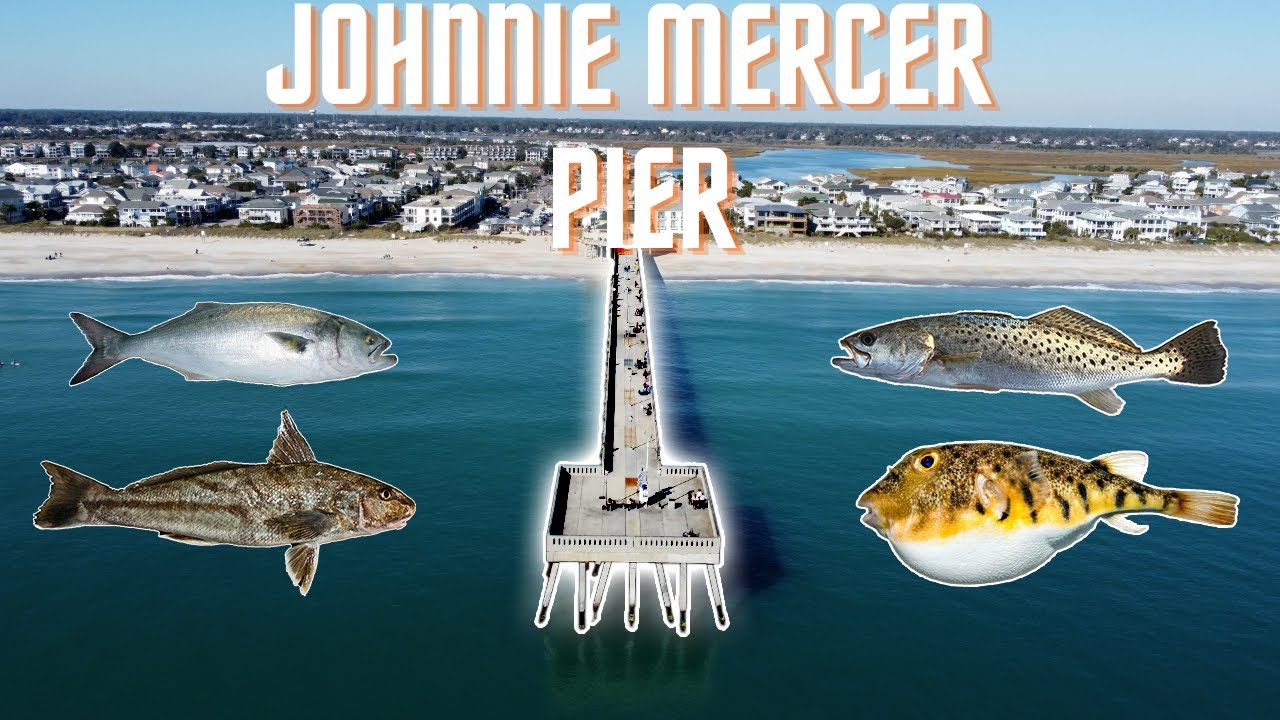 Fishing Johnnie Mercer Pier | Wrightsville NC (Whiting, Trout, Bluefish, Norther Puffer)
