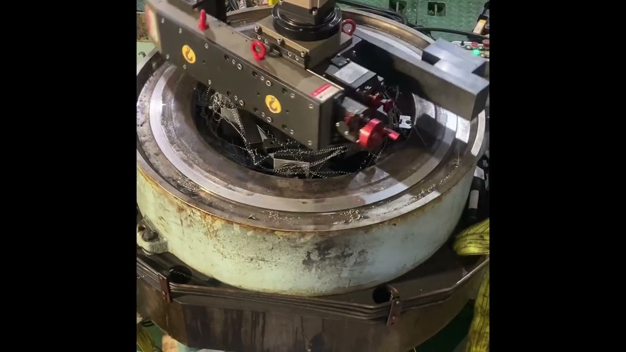 Main Engine cylinders head granding