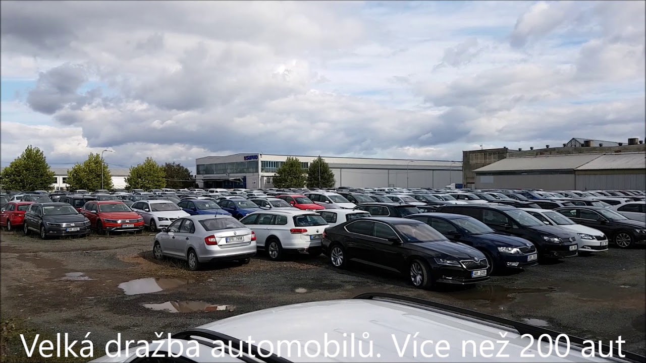 Velk&aacute; dražba automobilů ➽ v&iacute;ce než 200 aut