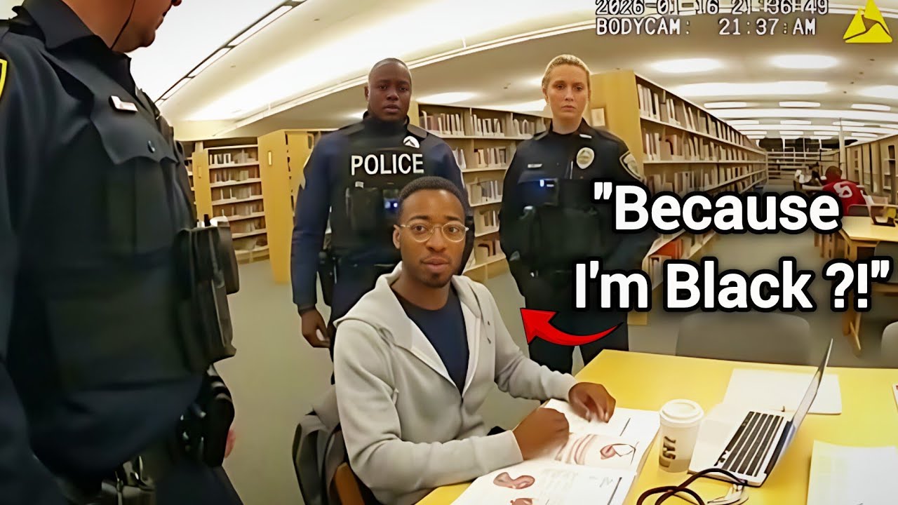 Police Detain Black Medical Student in Quiet Library | Full Bodycam Breakdown
