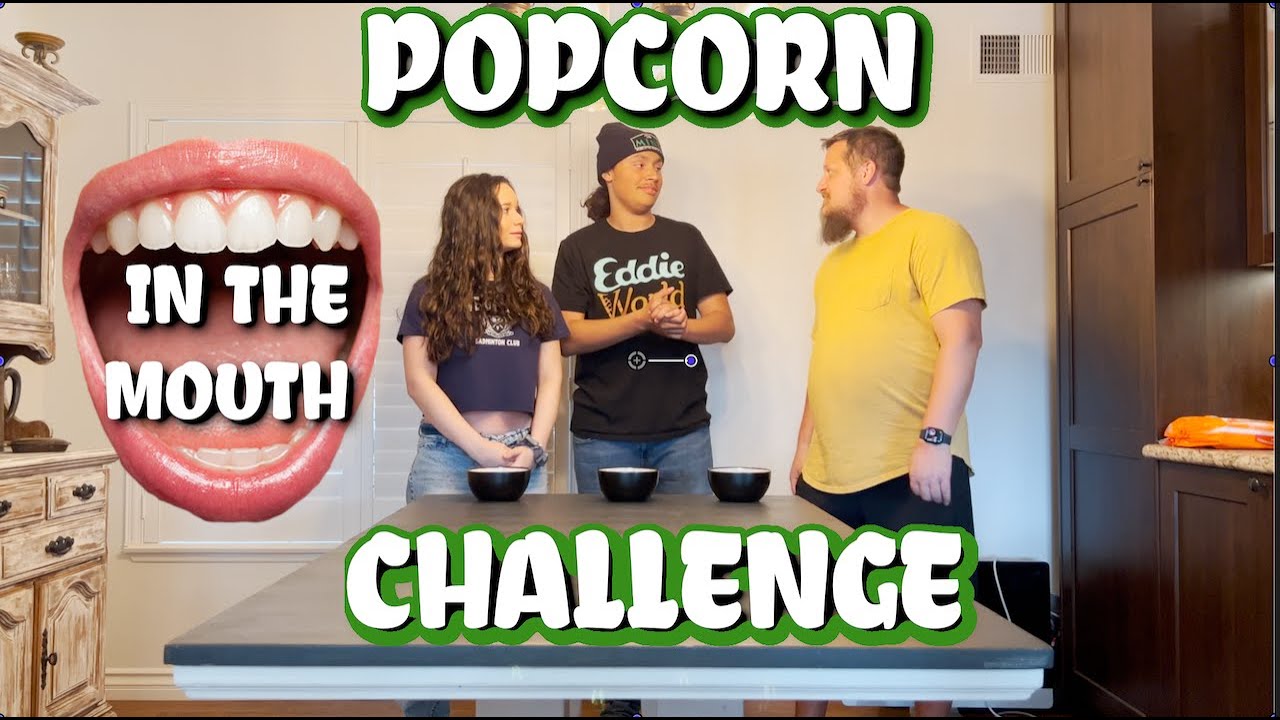 Popcorn in the Mouth Challenge Julian Clark
