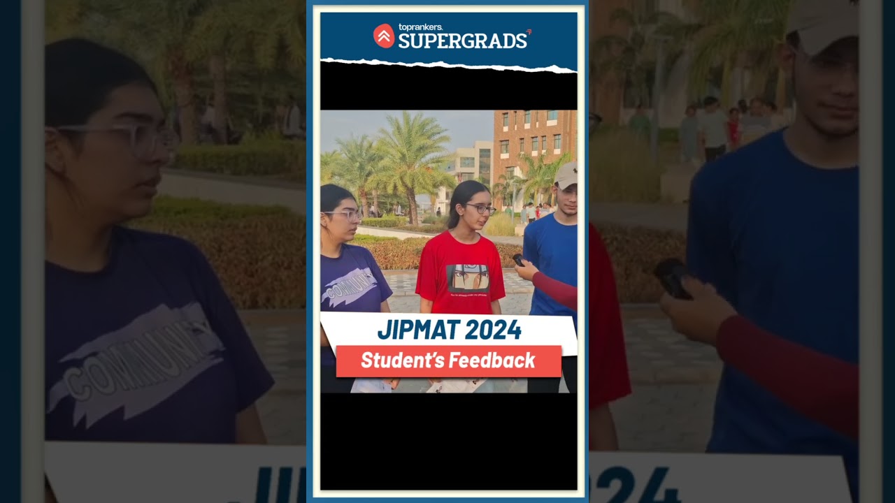 Student's Reaction on JIPMAT 2024 Exam🔥| JIPMAT Paper Review | JIPMAT 2024 Difficulty Level #shorts