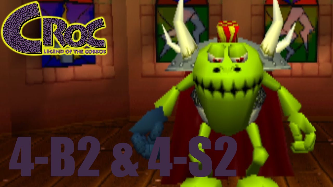 Croc: Legend of the Gobbos | 4-B2 Baron Dante's Funky Inferno & 4-S2 Jailhouse Croc