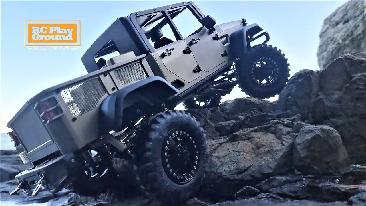 TWOLF TW-715 Jeep Rock Crawling ASMR