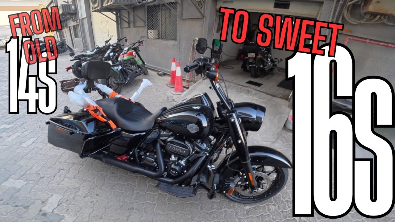 SWAPPING OUT the bars on my Harley Davidson Road King Special ‼️ | Moto Vlog