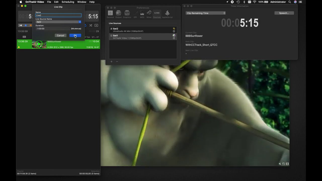 OnTheAir Video Live Playout Tutorial