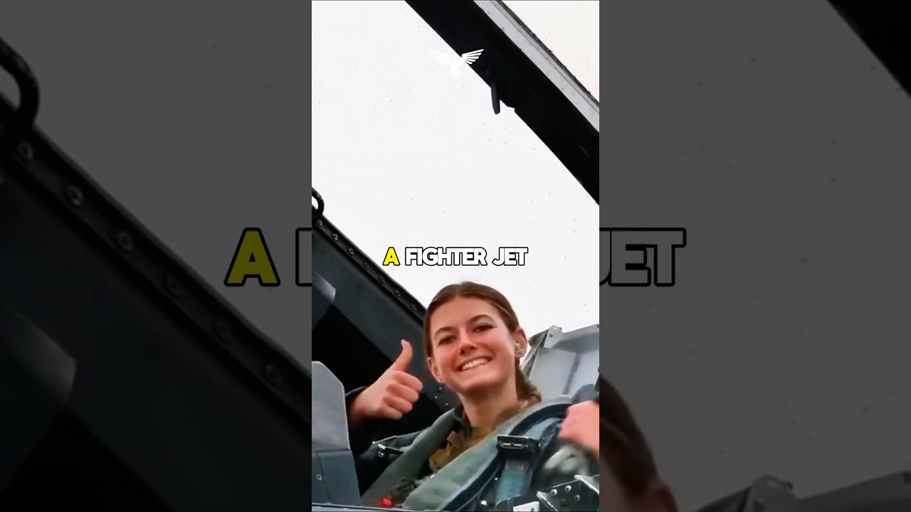 One Woman, One Fighter Jet, One Mission 🇺🇸 #USAF #Pilot #Aviation