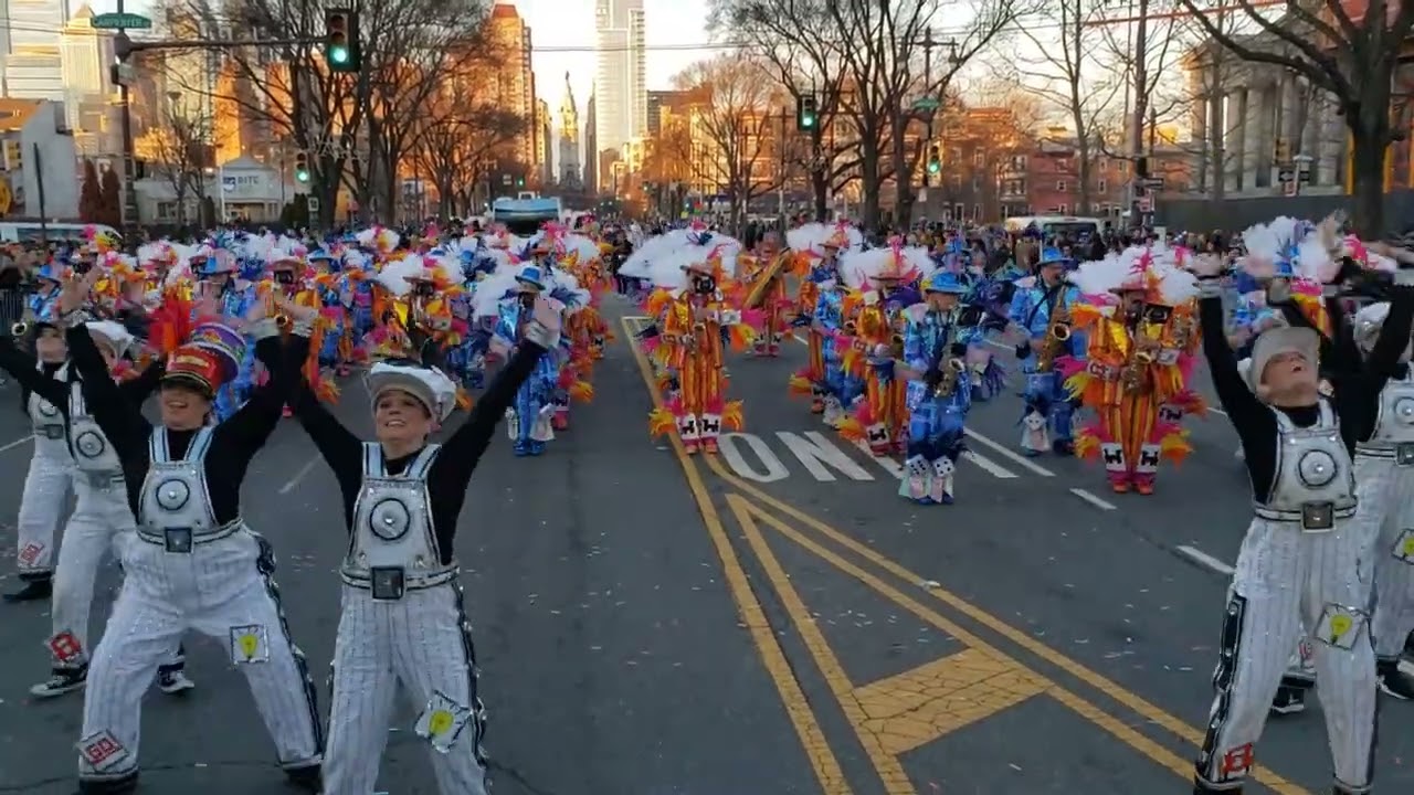 Greater Kensington String Band New Year's Day 2023 performance at Broad & Washington