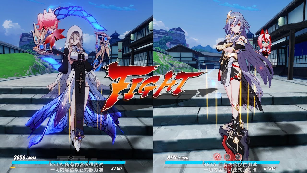 Mantis race MoveSpeed [Aponia vs HoS] | Honkai Impact 3rd Who is Faster ?