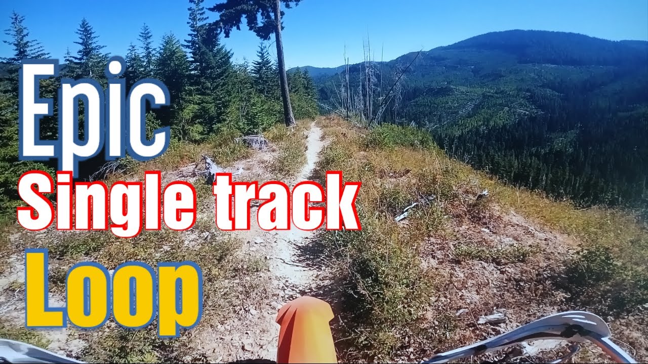 MOTO Exploring Washington single track trails