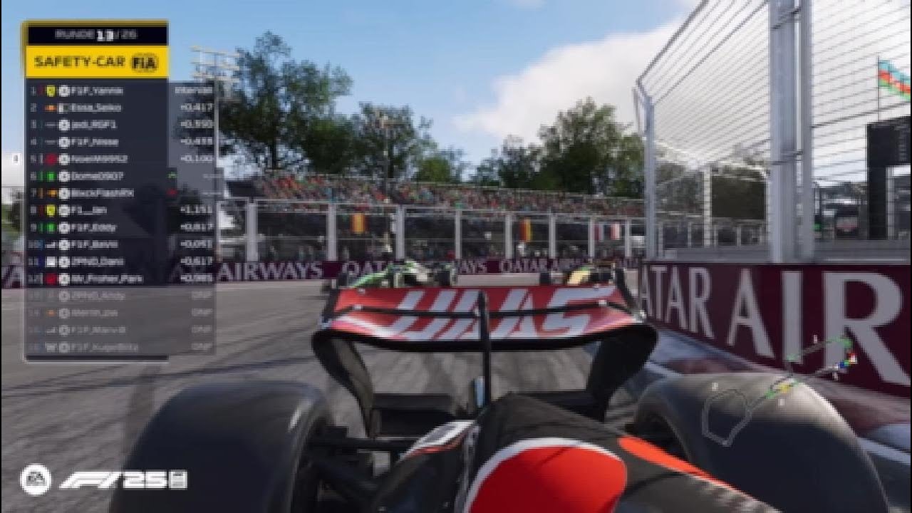 F1 25 / F1F Liga / Season 2 / Rennen / Großer Preis von Aserbaidschan