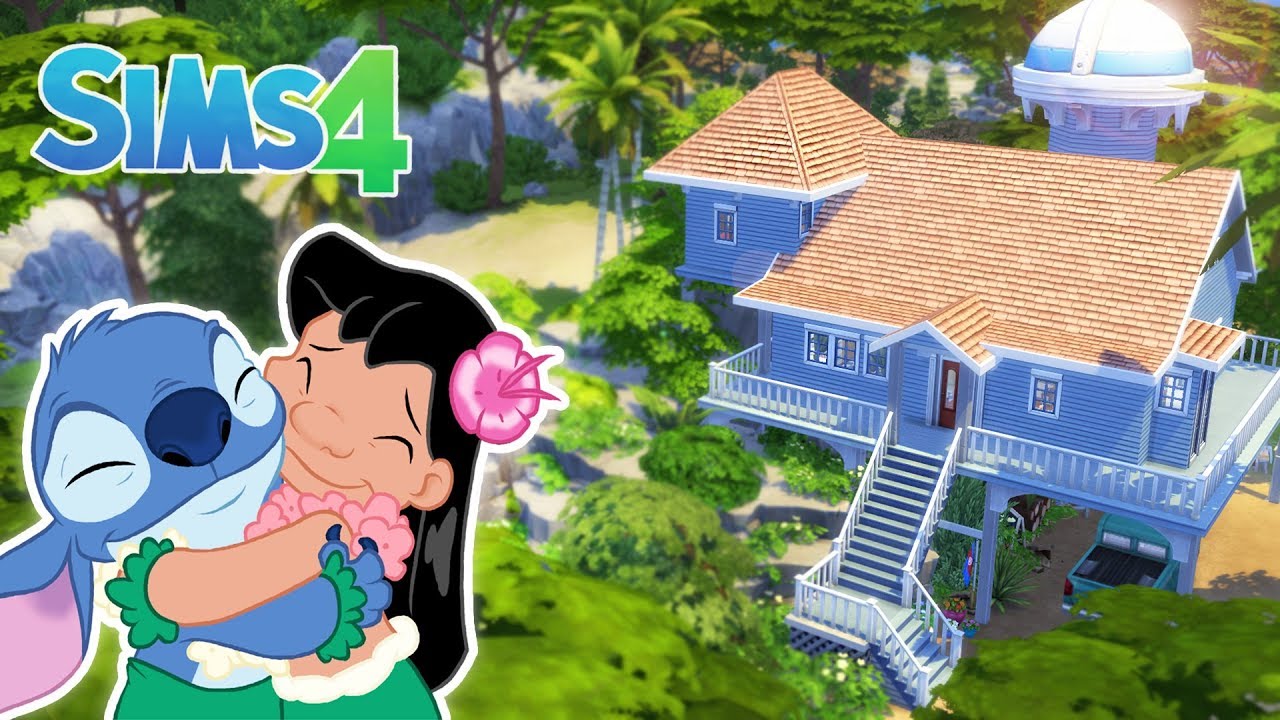 MAISON DE LILO & STITCH 🌺 - SIMS 4