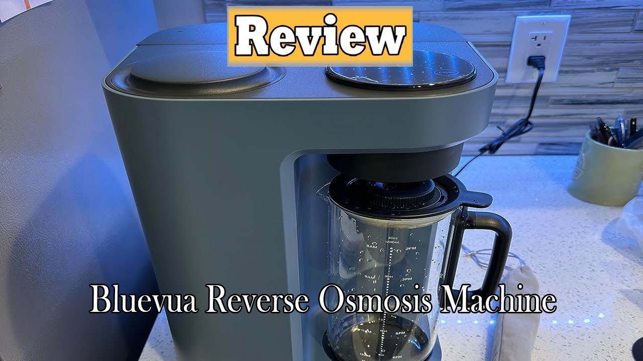 Bluevua RO100ROPOT-LITE Reverse Osmosis Machine Review - Why I Made The Switch And What I Like
