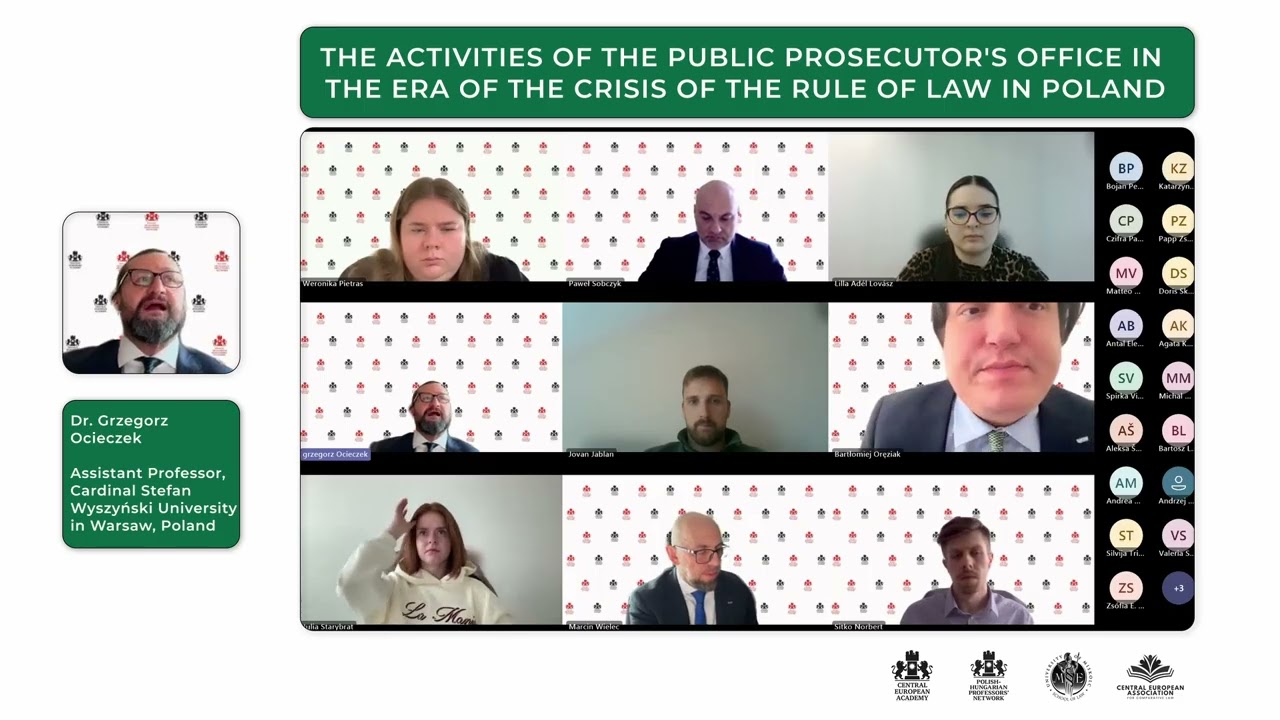 G. Ocieczek - The Activities of the Public Prosecutor's Office in the Era of the Crisis of the...