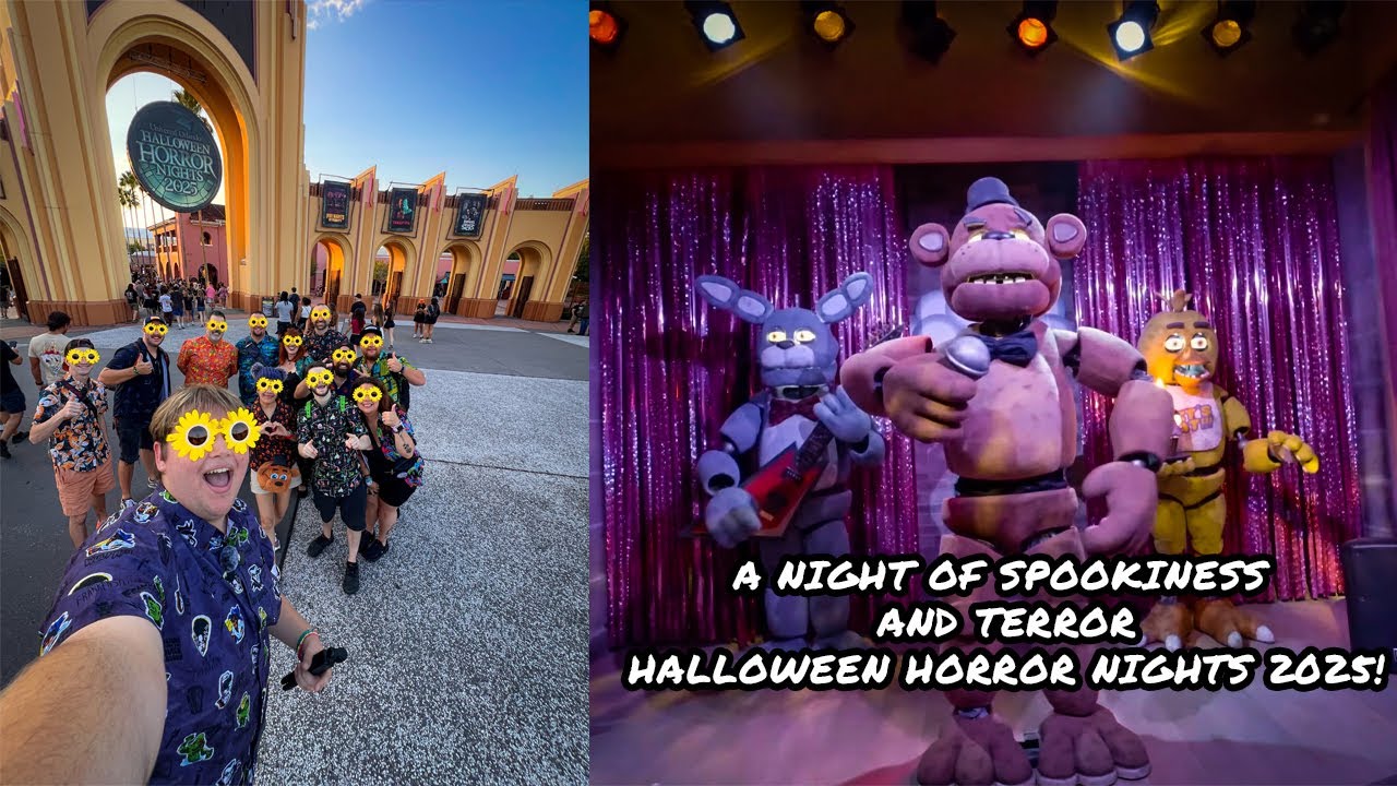 Halloween Horror Nights Is SO Good I Went Back for Night TWO! I Halloween Horror Nights 2025!