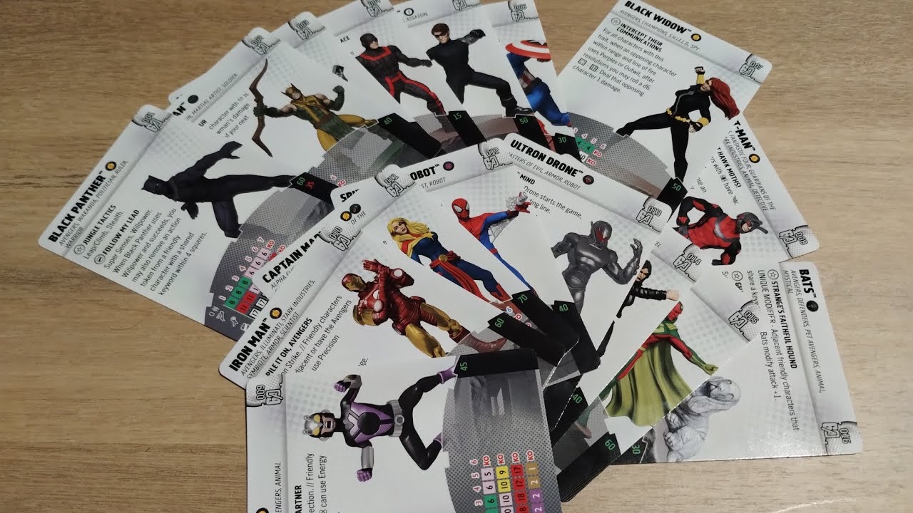 HeroClix - Review express des Communes Avengers60