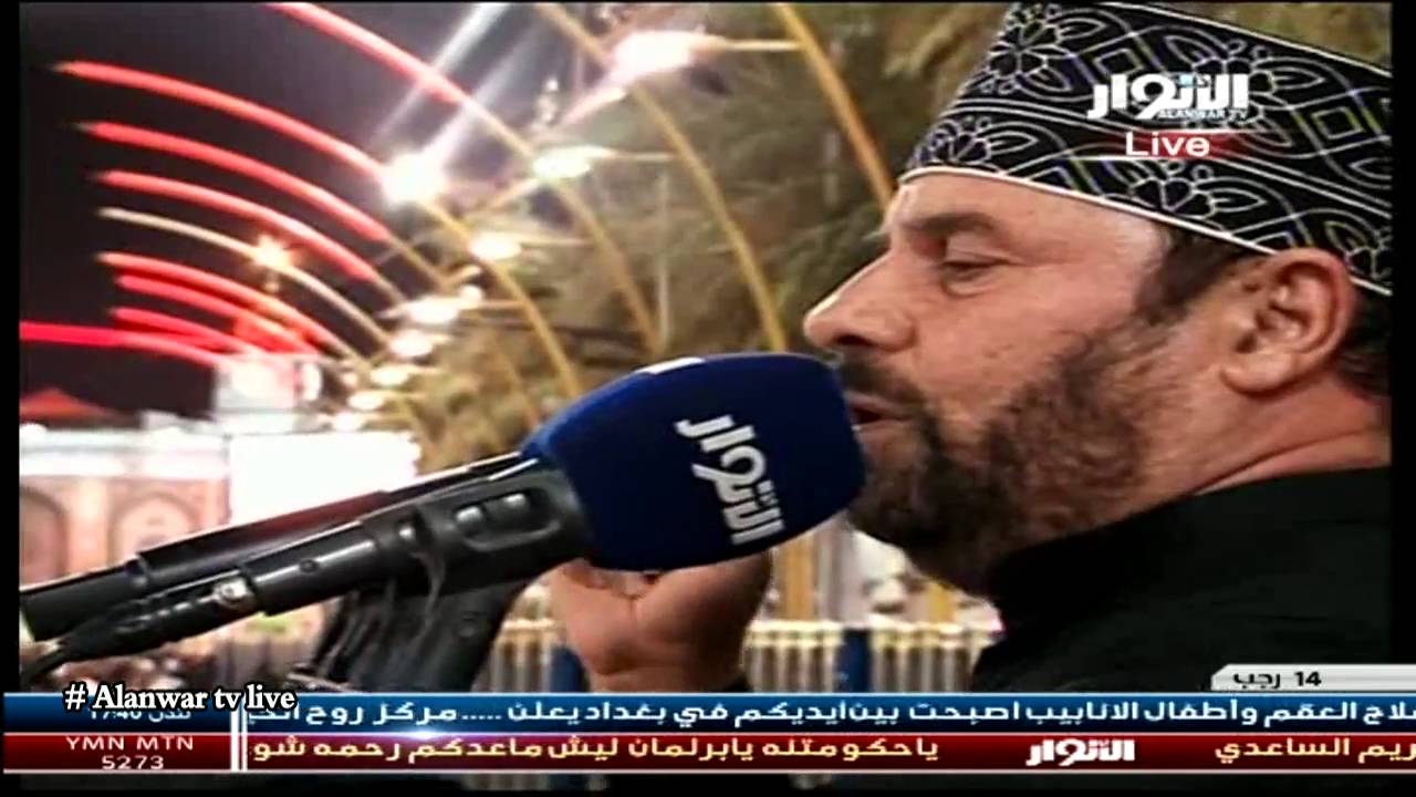 ملا جليل الكربلائي بين الحرمين ليلة 15 رجب 22-4-2016