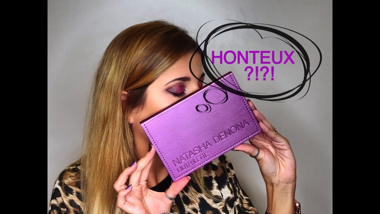 [CRASHTEST] Nouvelle Lila Palette NATASHA DENONA (sans pitié!)🐢