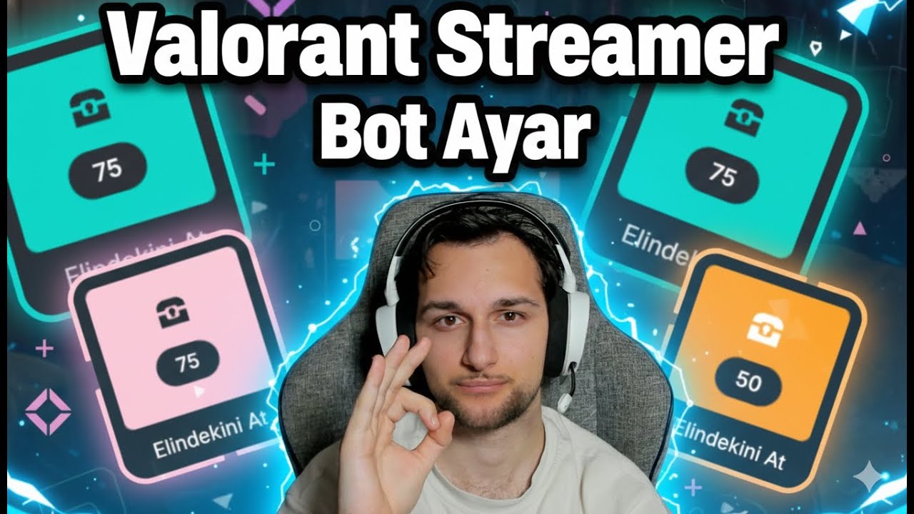 Kick Valorant Yayınları için İzleyici Puanları Kullanan Streamer Bot Ayarları