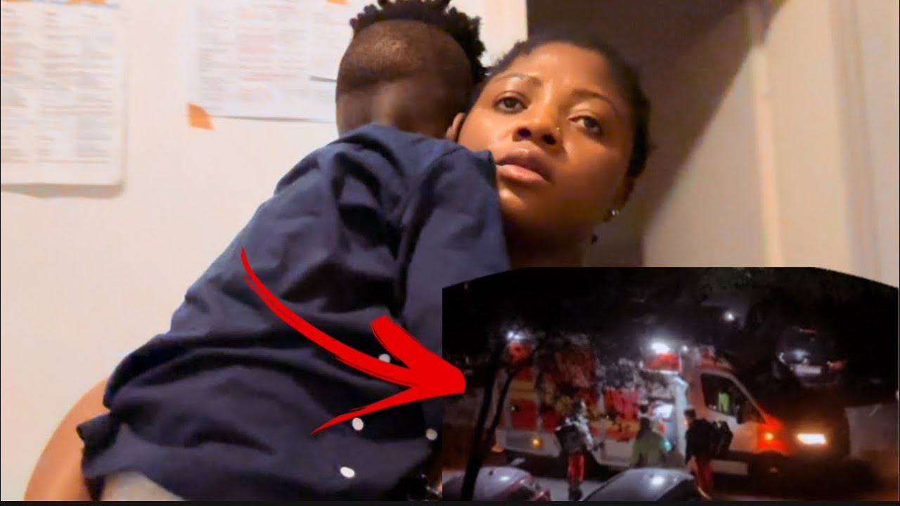 It’s 12 midnight and we just called emergency ambulance 🚑 for my son 😭 || Ify’s World // Vlog