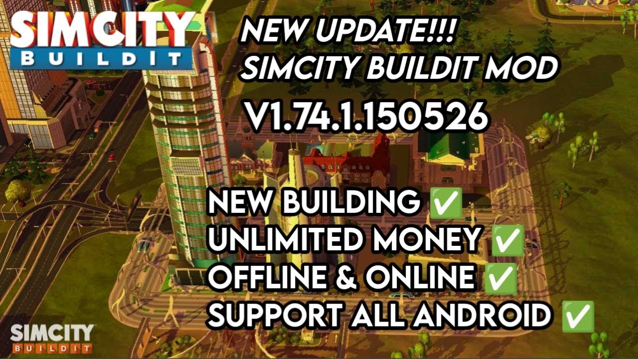 NEW UPDATE!!! SIMCITY BUILDIT MOD & CHEAT SERVER