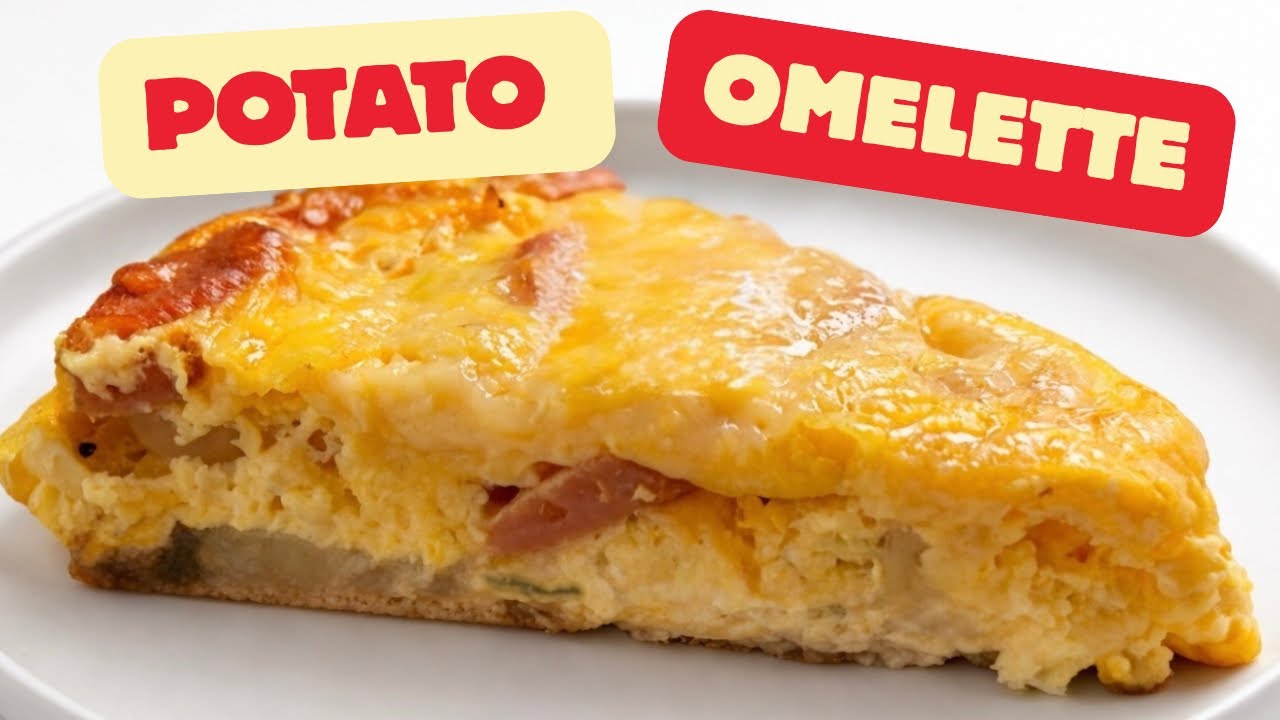 A Very Tasty and Easy Spanish Omelette Recipe :«Potato Omelette» 🇪🇸🥚