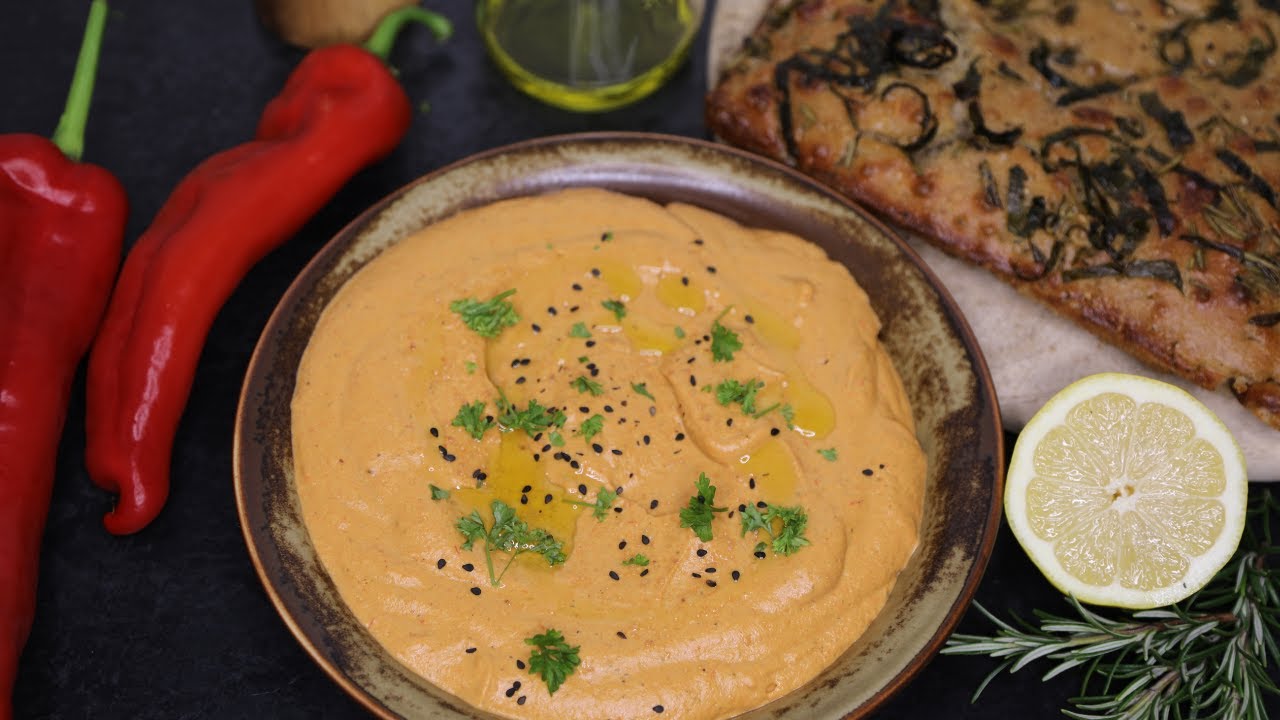 Bester veganer Brotaufstrich/Dip aus Gemüse und Tofu 🤤