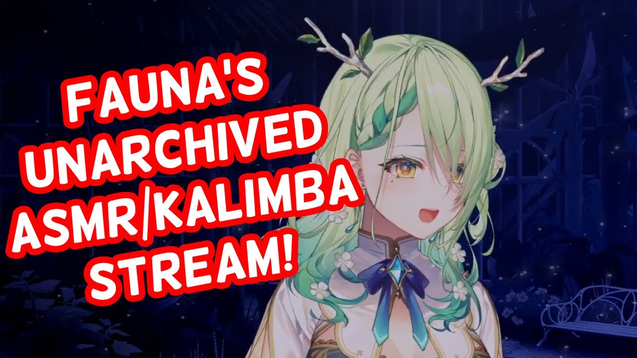 Ceres Fauna's Entire Unarchived ASMR/Kalimba Stream [01/09/21] | HololiveEN Clips