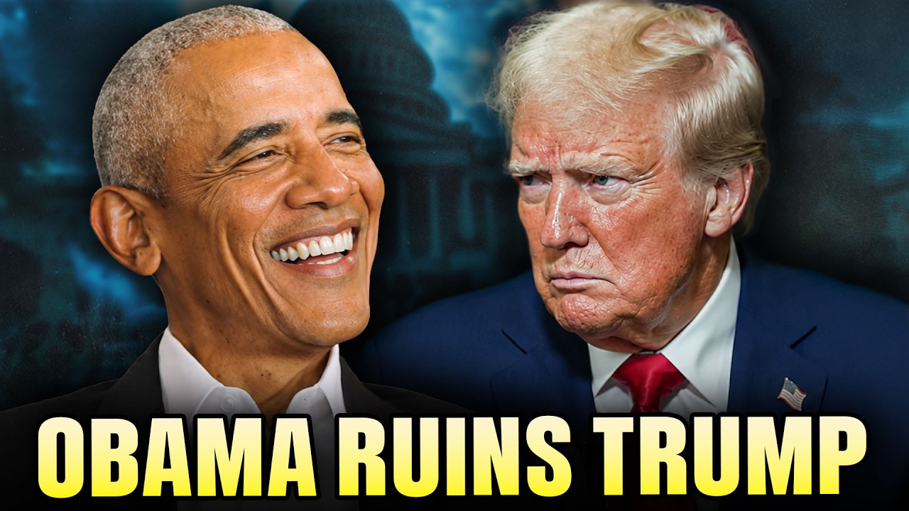 Обама ВЫСМЕЯЛ Трампа, пока в Белом доме творится ПОЛНЫЙ БАРДАК!!