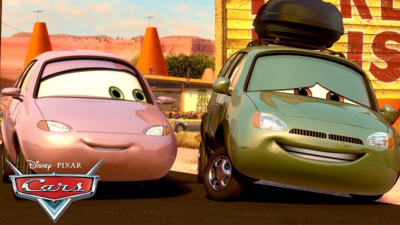 Radiator Springs Has Visitors! | Pixar Cars | @disneyjr