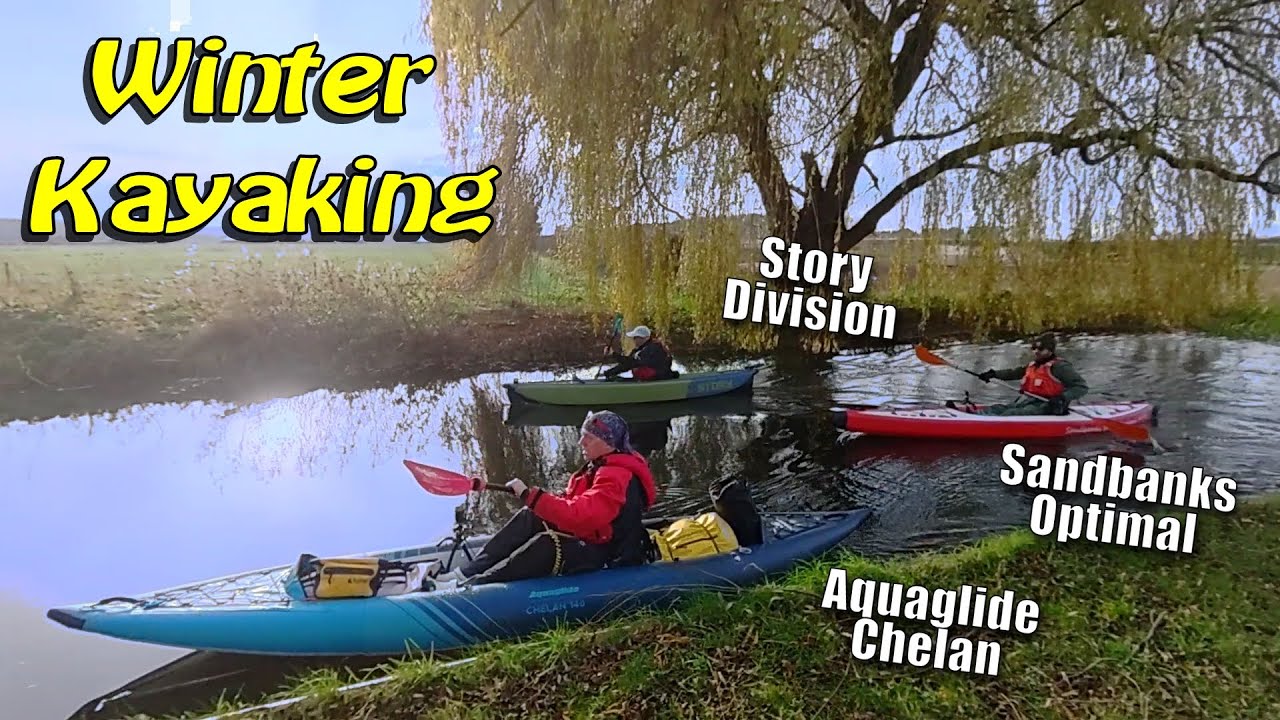 Inflatable Kayaking -Aquaglide Chelan -Chesterfield Canal
