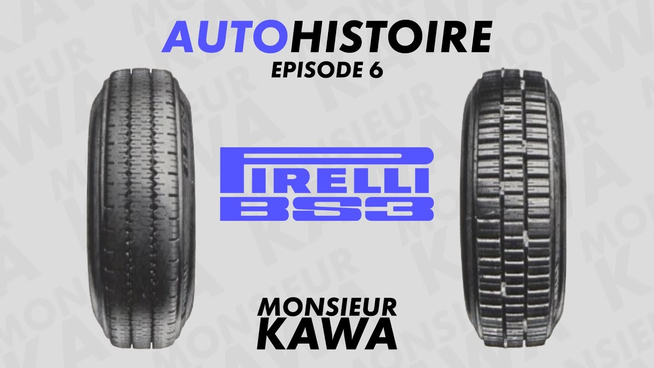 AutoHistoire - Episode 6: Pirelli BS3, un pneu à 3 bandes