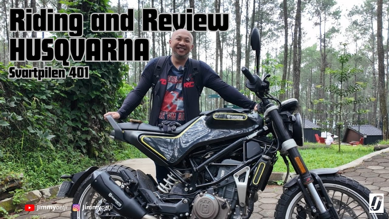 Berendem di Cipanas & Glamping di Cikole | Review Husqvarna Svartpilen 401