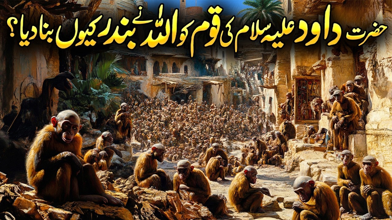 Hazrat Dawood Ki Qaum Bandar Kyo Bani | Hazrat Dawood Ki Zaboor | Prophet Dawud | Faysal Islamic