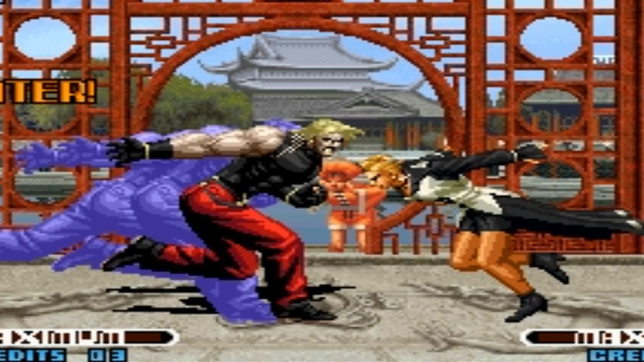 KOF-02：卢卡尔&ldquo;巨人压杀&rdquo;VS各种大招，社长的搬运技名不虚传【单机王子】
