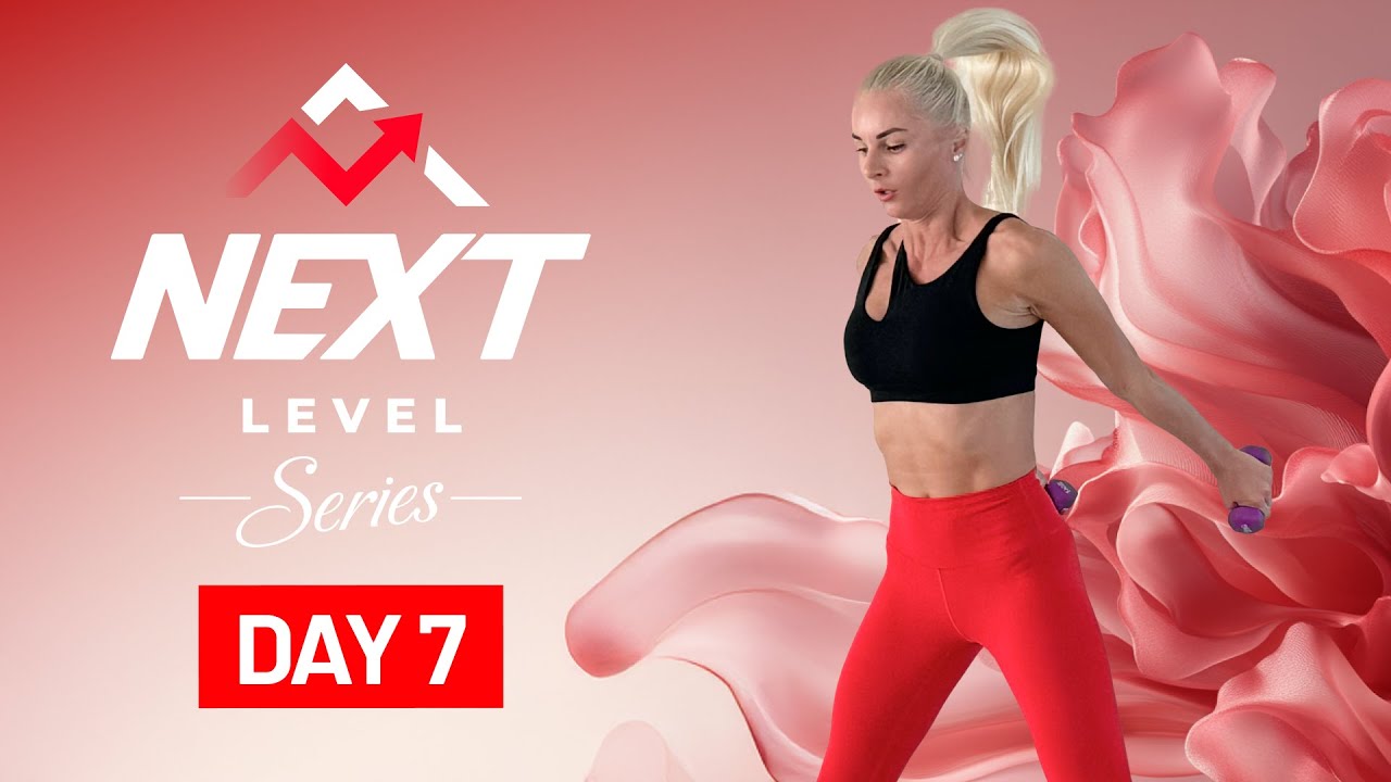 24 Min Full Body Cardio Sweat – Tabata 20/10 | NEXT LEVEL Series – Day 7