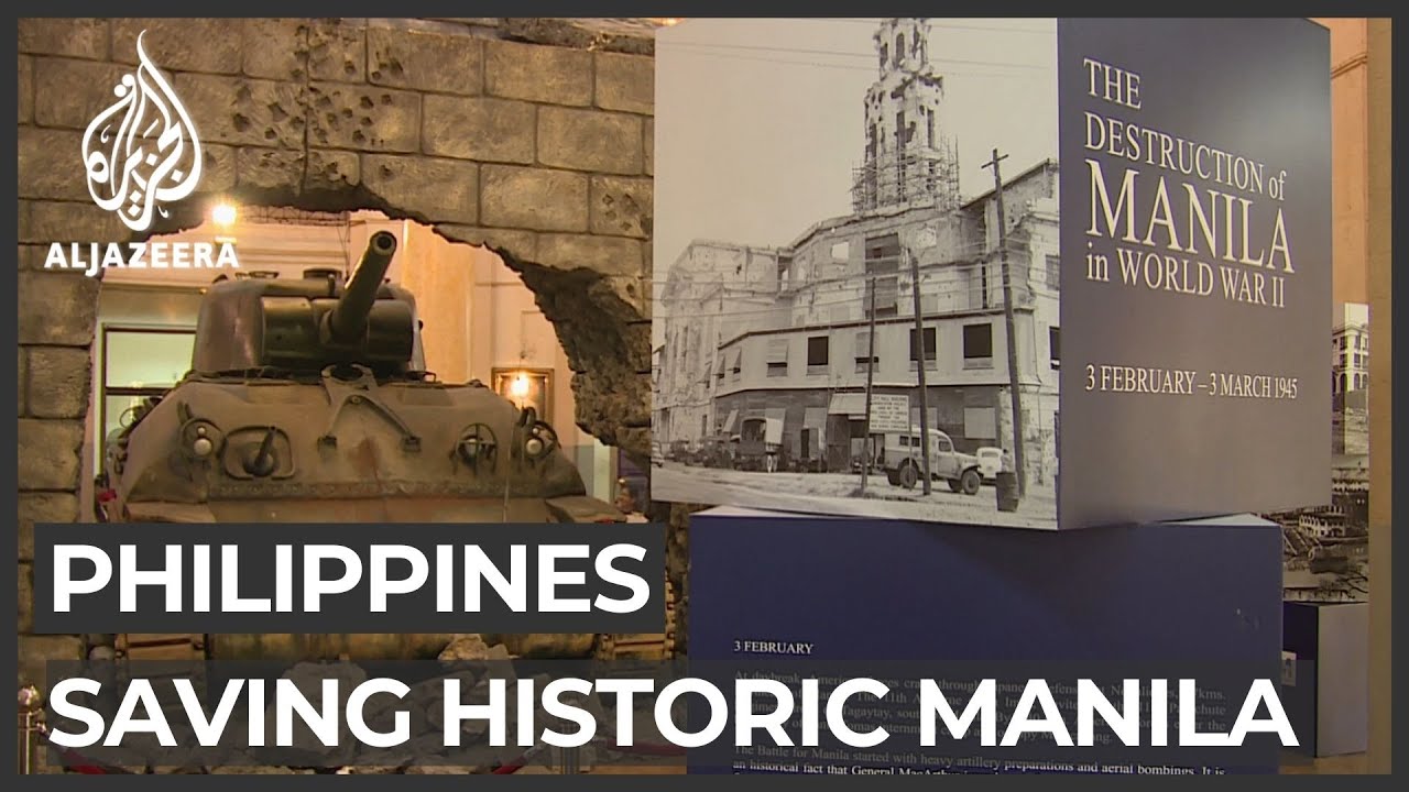 Philippine government efforts to preserve historic Manila