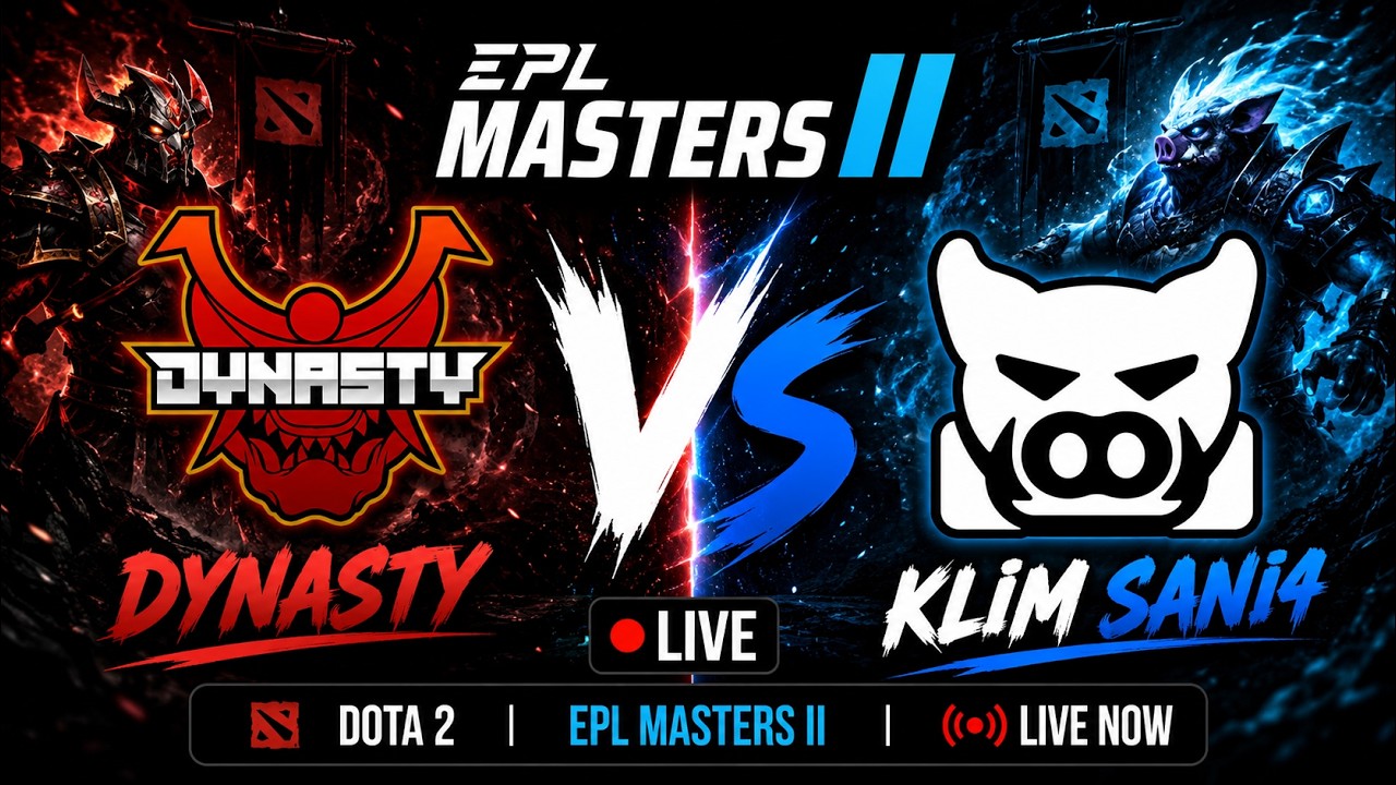 DYNASTY vs Klim Sani4 | Live | DOTA 2