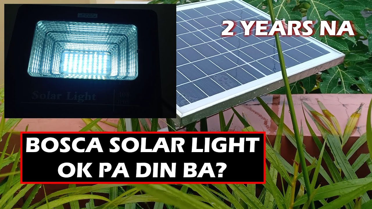 [Tagalog] Bosca Solar Light Review- Pagkalipas ng 2 Taon