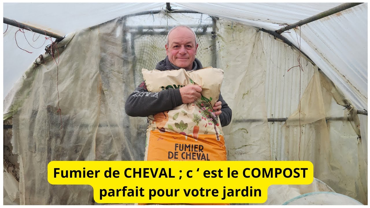 Le fumier de cheval c'est le compost parfait !